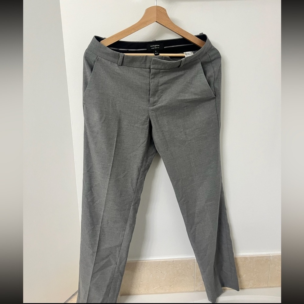Banana Republic Ryan Curvy Fit Pants in Gray - Picture 3 of 4